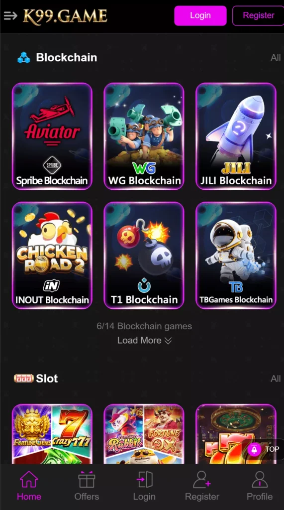 K99 Game Blockchain Category