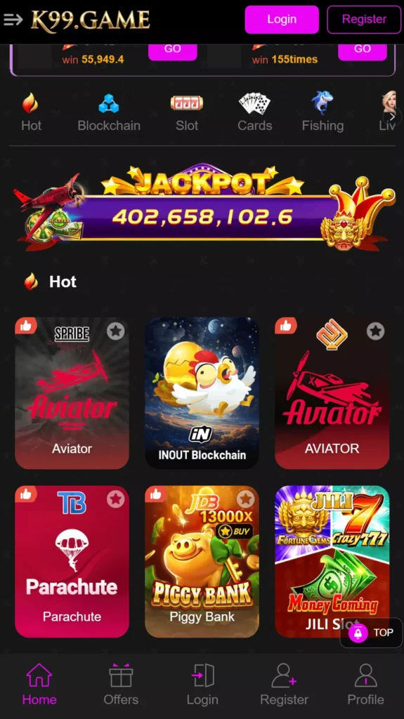 K99 Game Hot Category