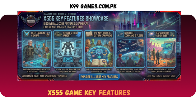 X555 Game Key Feature in Pakistan