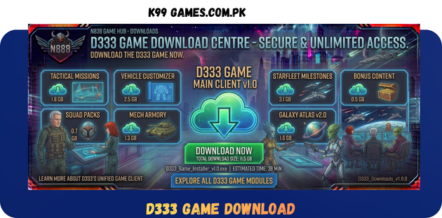 D333 Game Download in Pakistan