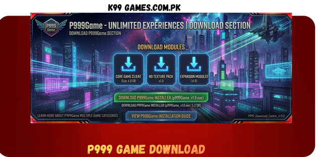 P999 Game download in Pakistan