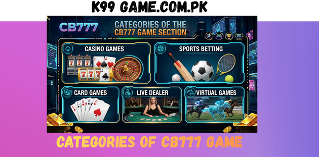 CB777 Game Categories in Pakistan 2026
